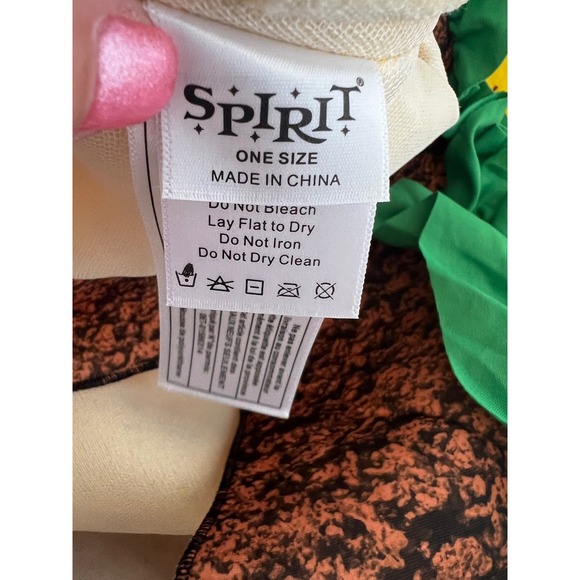 Spirit Halloween Adult Beef Taco Costume‎ With Sombrero Hat One Size - Picture 10 of 11